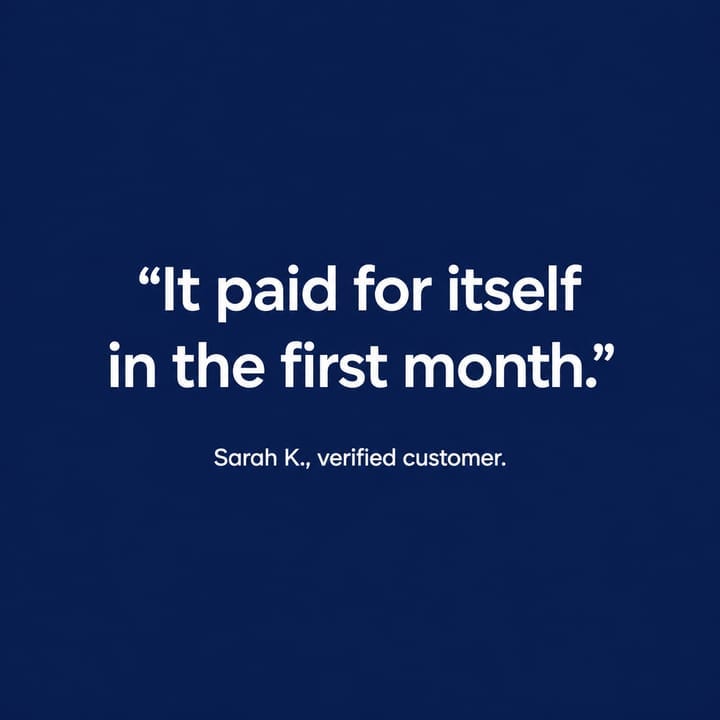 Testimonial quote card made with GPT Image 2